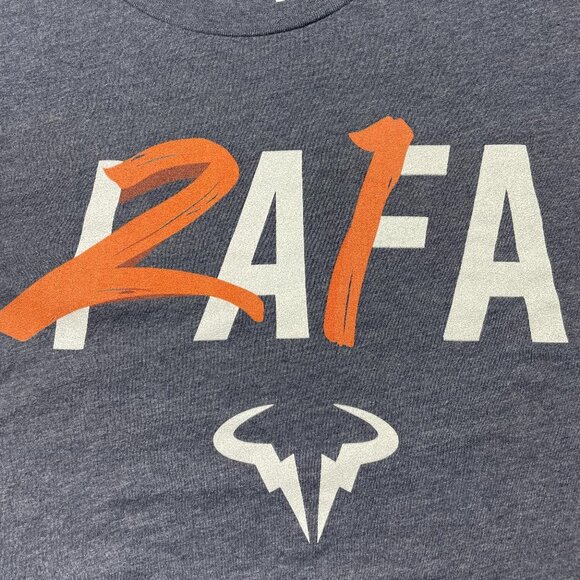 Bella Canvas Rafa Tennis Short Sleeve Tee Shirt Women's Size Large - Picture 2 of 8